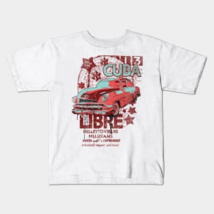 Cuba libre vintage Kids T-Shirt